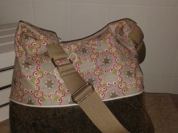 Beuteltasche Leder Shabby